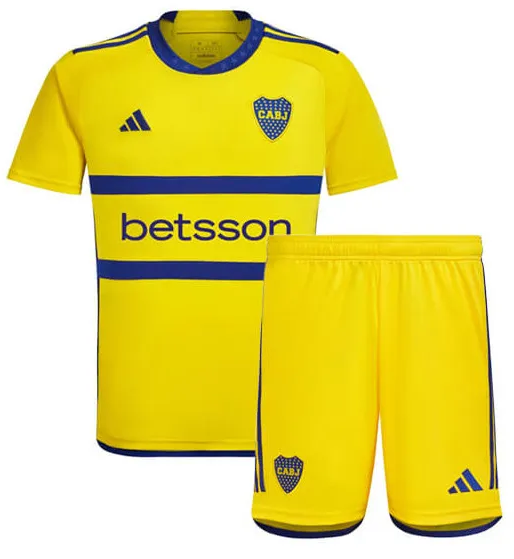 Kit infantil II Boca juniors 2023 2024 Adidas oficial 